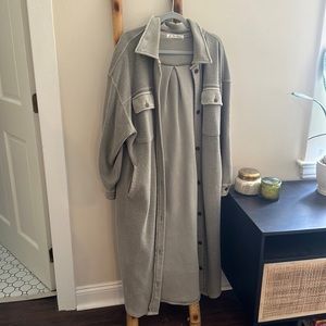 Free People Long Ruby Jacket